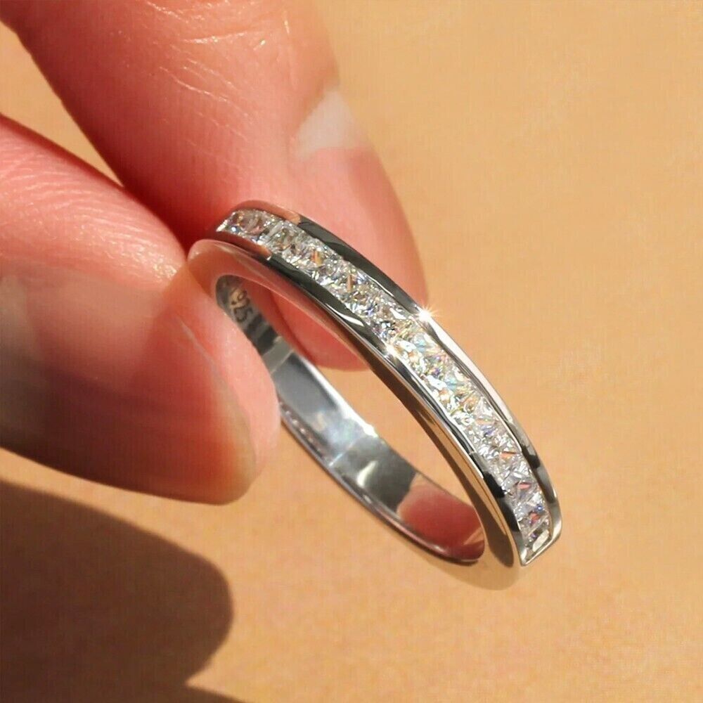 Stainless Steel Ring with Niche Design for Wedding