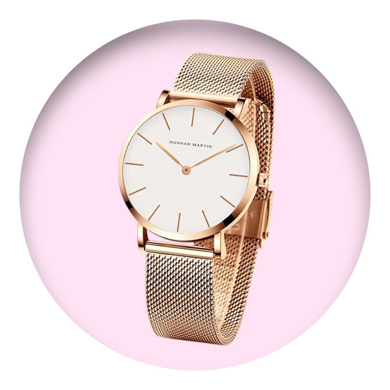 HANNAH MARTIN Elegant Women's Quartz Watch